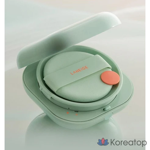 LANEIGE NEO CUSHION MATTE + REFILL / Премиальный матирующий кушон с защитой SPF 42PA++ ТОН 21N BEIGE  15 г + набор для заправки 15 г, 21N1 Бежевый
