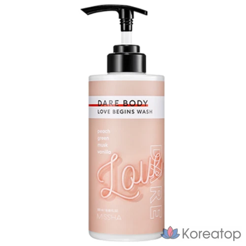 Гель для душа Missha Dare Body Moisture Wash, Love Cell Revival, 500 мл, 1 шт.