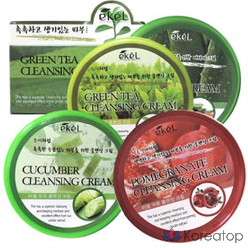 Очищающий крем для тела и массажный крем Ekel, 300 мл, 1 шт.