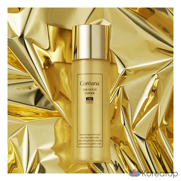 Тоник с 24-каратным золотом, 150 мл, 1 шт.