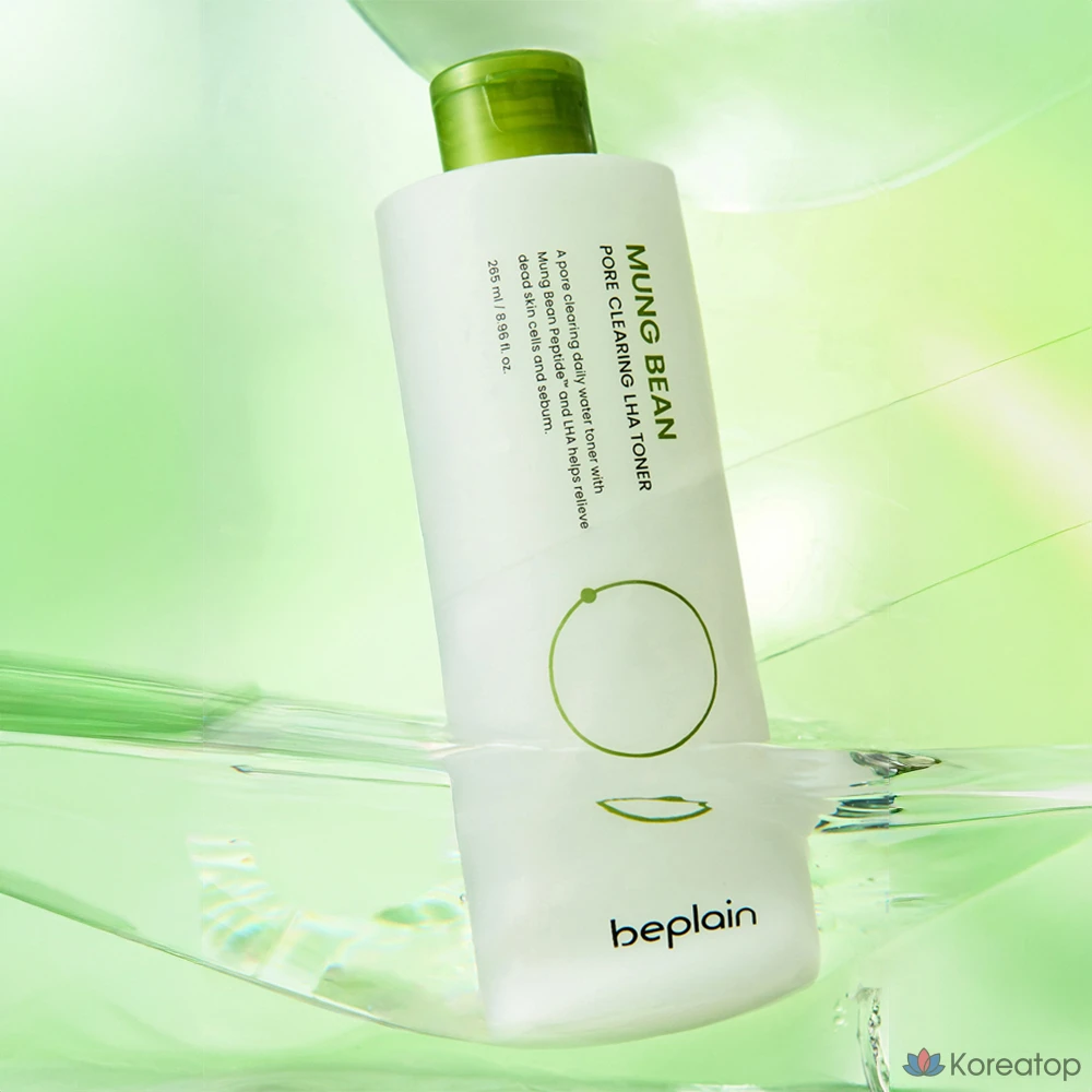 Тоник для очищения пор Beplain Green Bean Pore Clearing Laha, 265 мл, 1 шт.