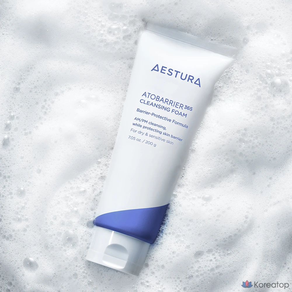 Очищающая пенка AESTURA Atobarrier 365 Cleansing Foam, 200 г, 1 шт.