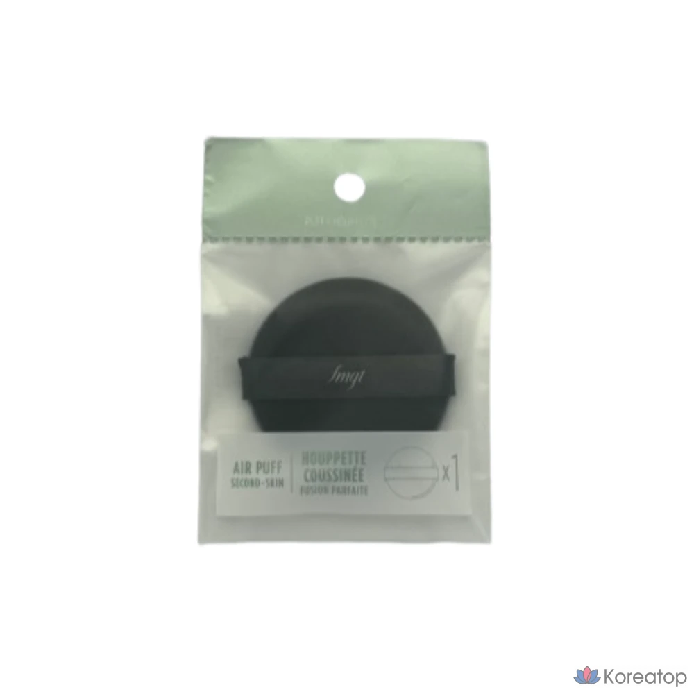 Пуховка-аппликатор FMGT Daily Beauty Tools Air Fitting Cushion Puff, бесцветная, 1 шт.
