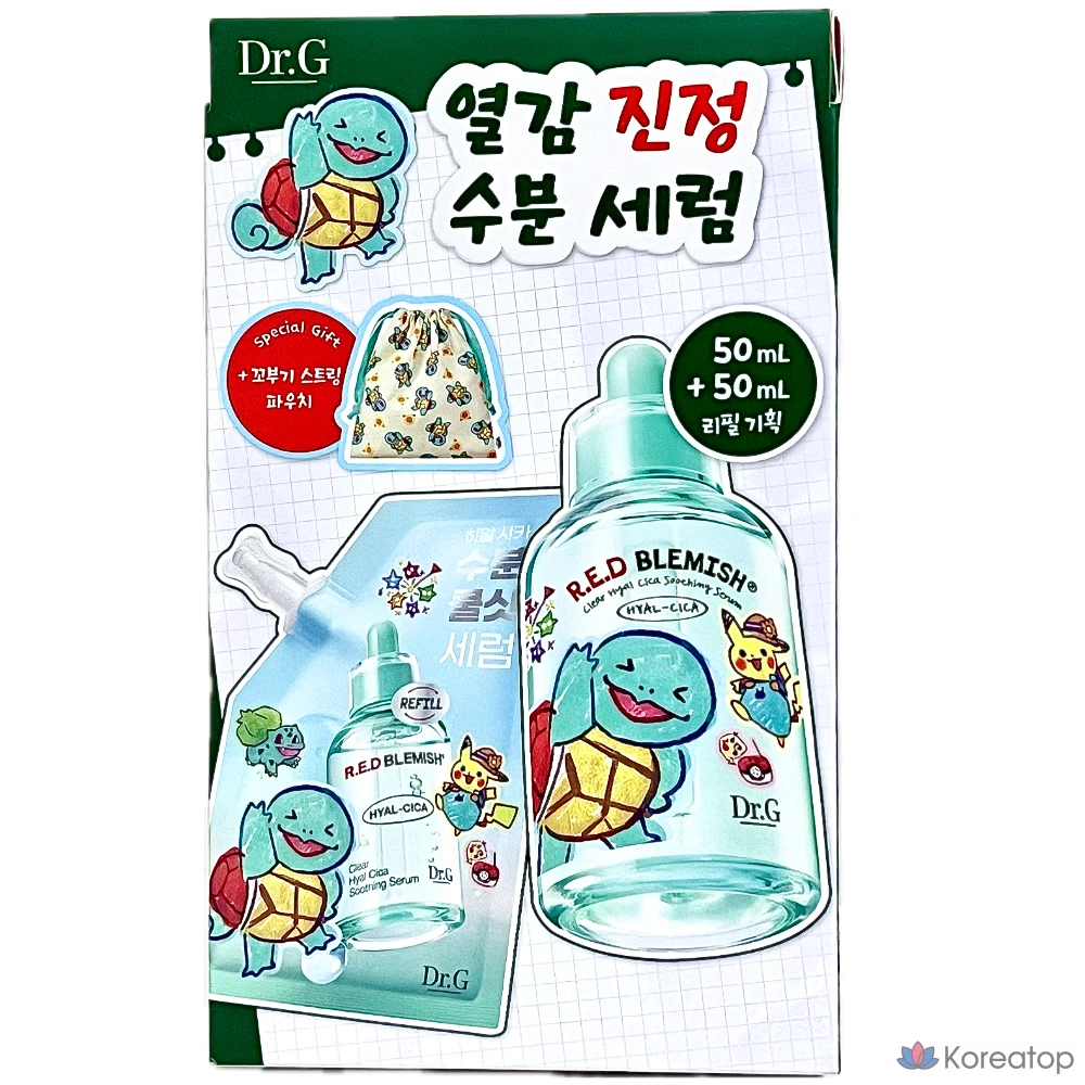 Сыворотка Dr. G Red Blemish Clear Hyal Cica Soothing Serum, 100 мл, 1 шт.