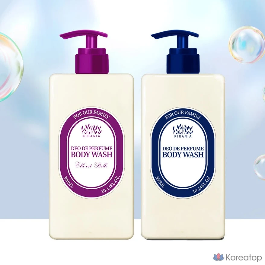 Kirania Deo de Parfum Гель для душа Elebel, 1 шт., 300 мл