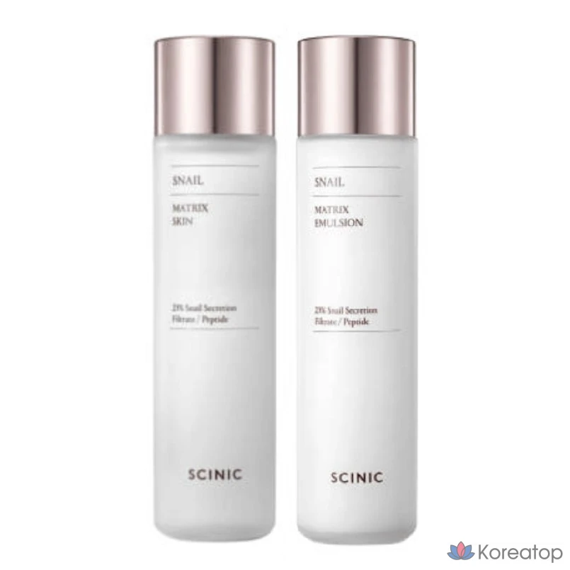 Scinic Snail Basic 2-Type Skin Lotion, 1 шт.