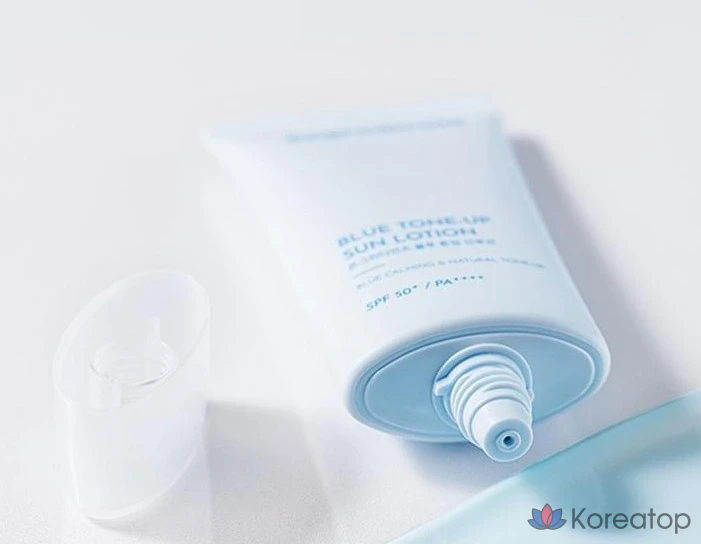 Солнцезащитный лосьон Ongredients Blue Tone-Up SPF 50+ PA++++, 50 мл, 1 шт.