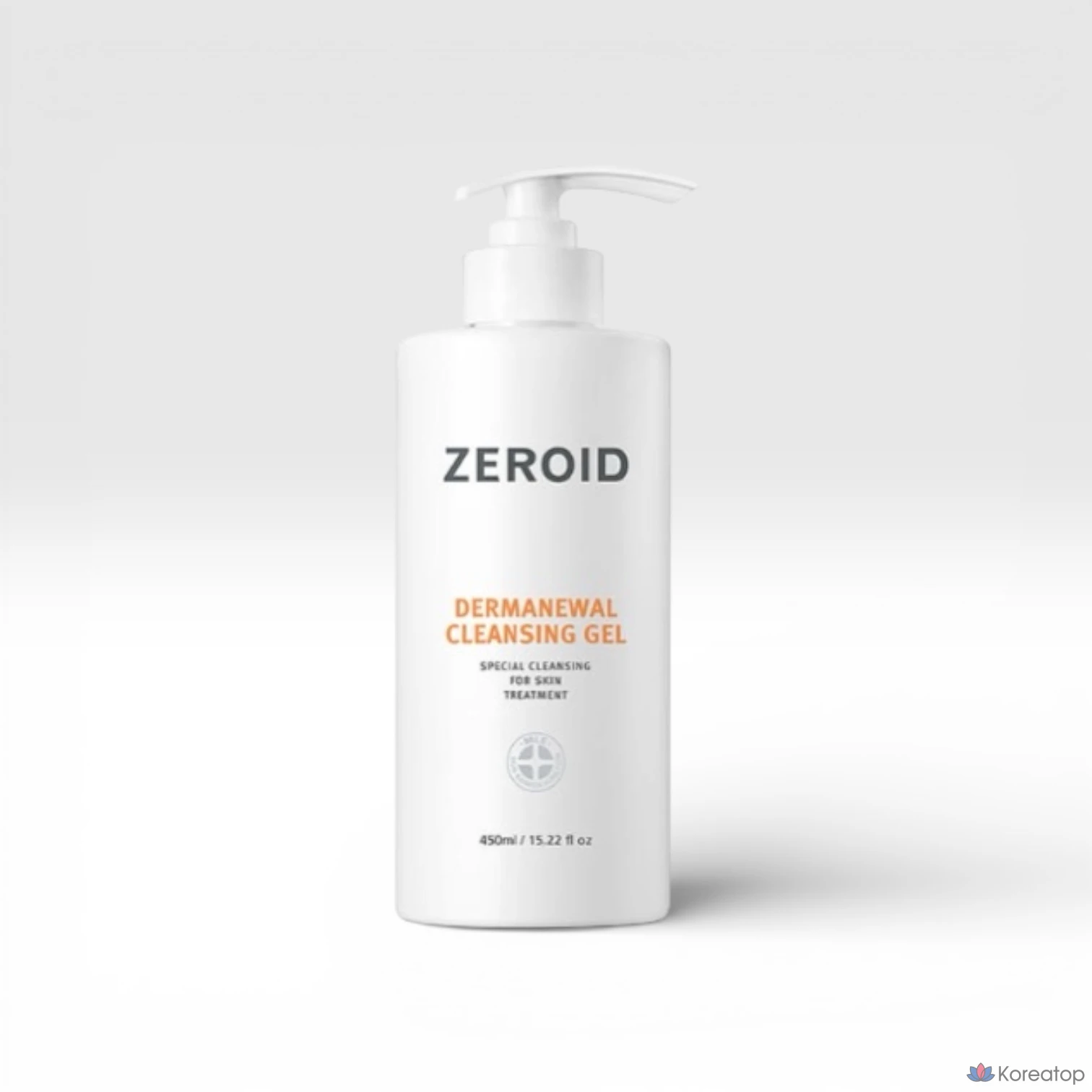 ZEROID Очищающий гель для лица Dermanual Cleansing Gel, 450 мл, 1 шт.