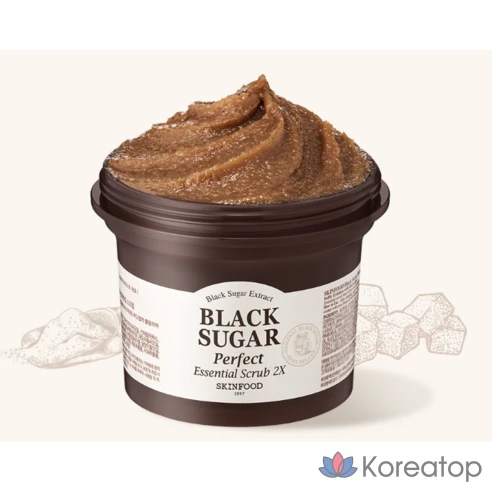 Эфирный скраб для любого типа кожи Skinfood, 210 г