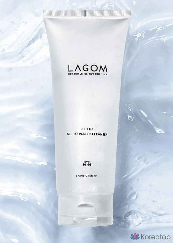 Гель-тоник для умывания LAGOM Cellup Gel to Water Cleanser, 170 мл, 1 шт.