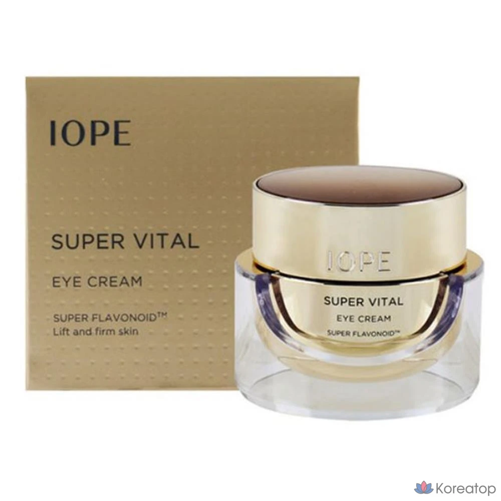 Крем для глаз Strong Vitality Super Plant Elasticity Boosting Eye Cream, 25 мл, гипоаллергенный для области вокруг глаз, 1 шт.