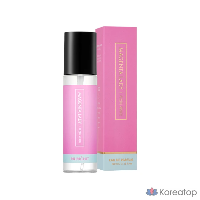 Дезодорант-спрей MUMCHIT Fiber Perfume, оттенок Magenta Lady, 100 мл, 1 шт.