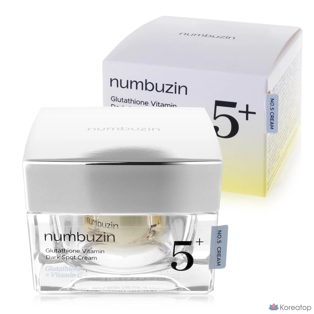 Тонизирующий крем Numbers In No. 5 Glutathione C Trace Toning Laser Cream, 50 мл, 1 шт.
