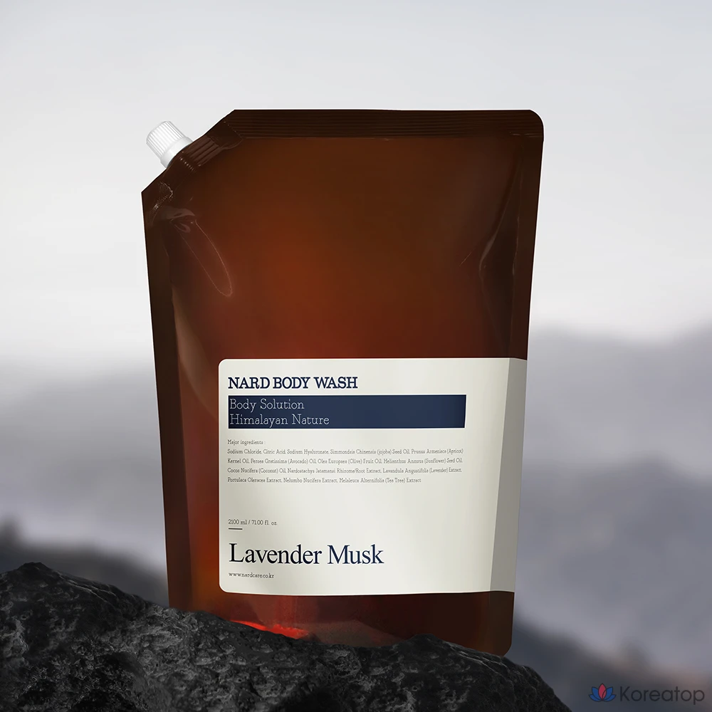 Сменный блок для геля для душа NARD Lavender Musk, 2,1 л, 1 шт.