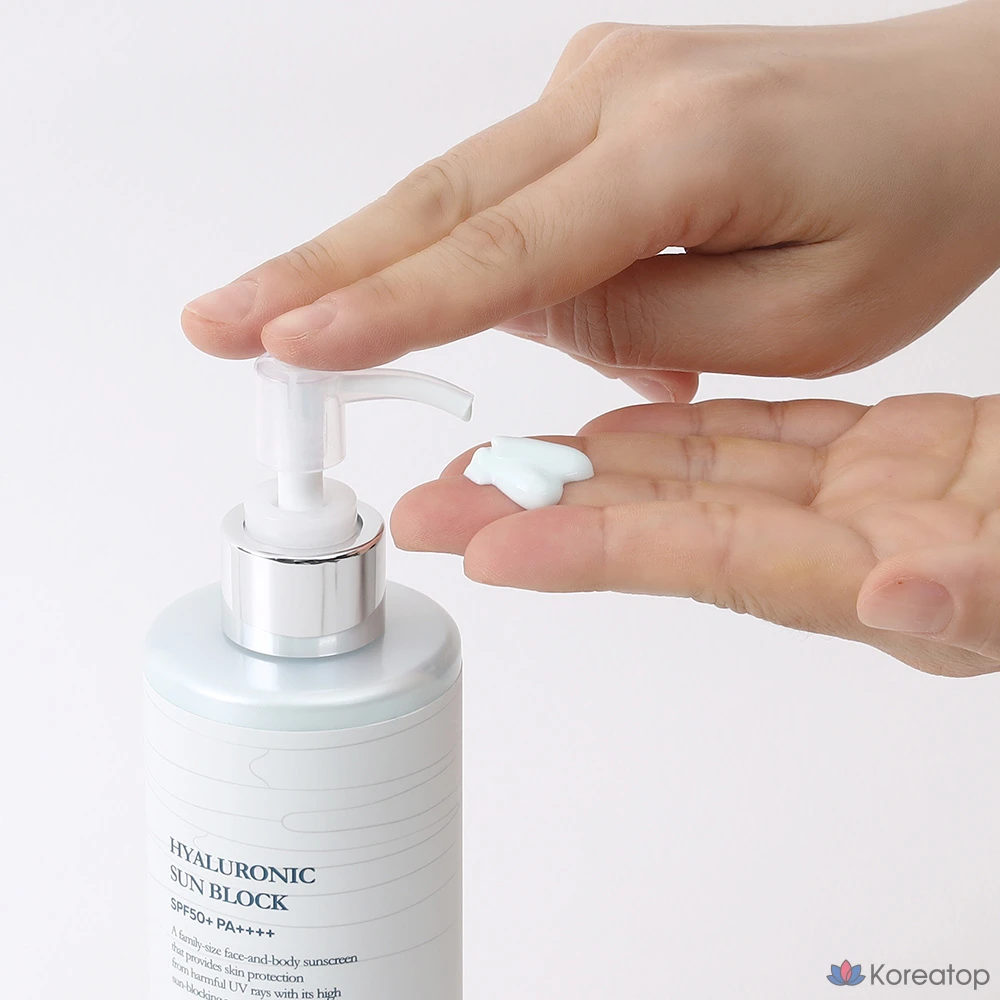 Солнцезащитный крем Labonita с гиалуроновой кислотой, 300 г, прозрачный, не отбеливающий, SPF50+PA++++, для всего тела, 1 шт.