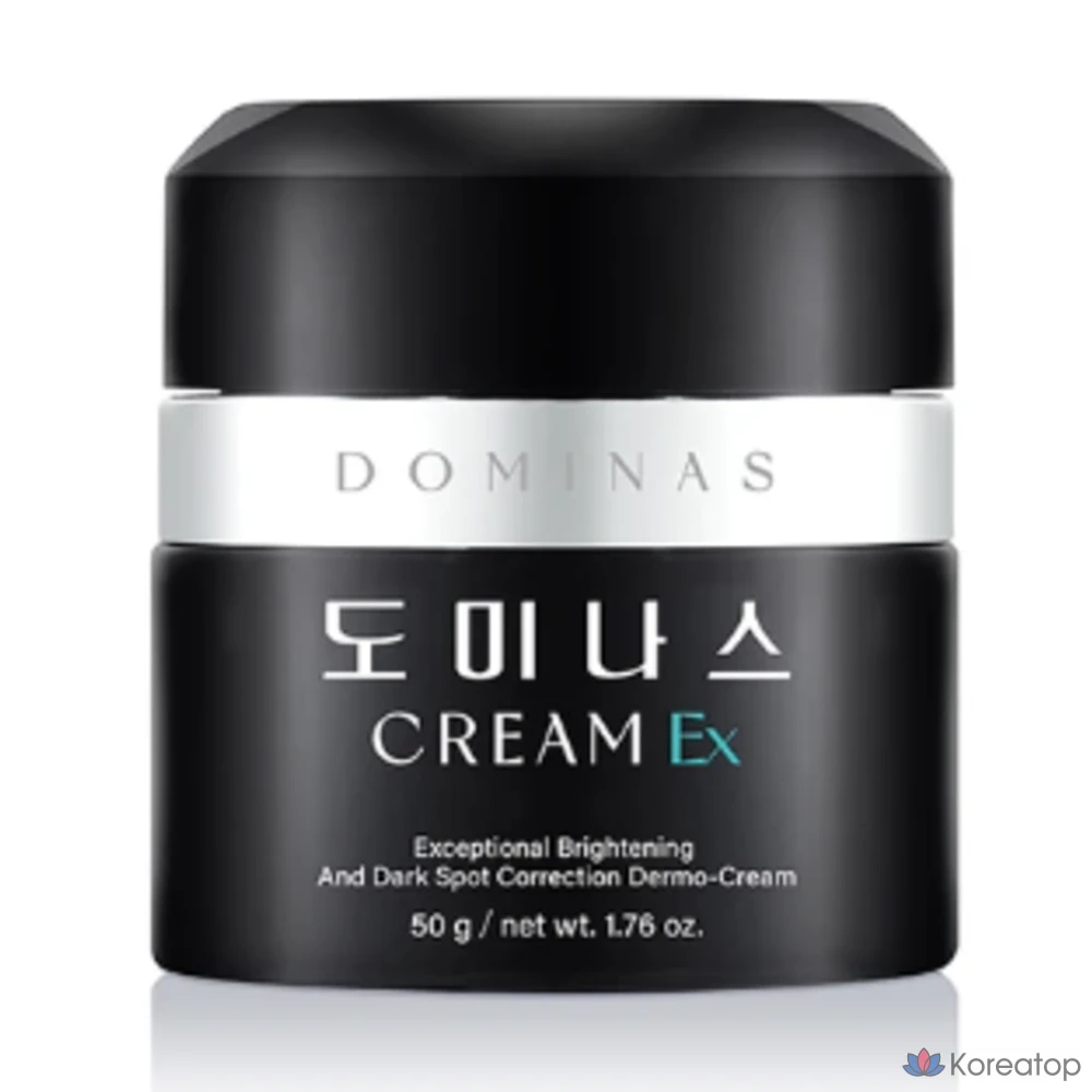 Крем Dominas Cream EX Taegeuk Pharmaceutical для отбеливания кожи и устранения веснушек, 50 г x 1 + 15 г x 3, 1 упаковка., фото 2