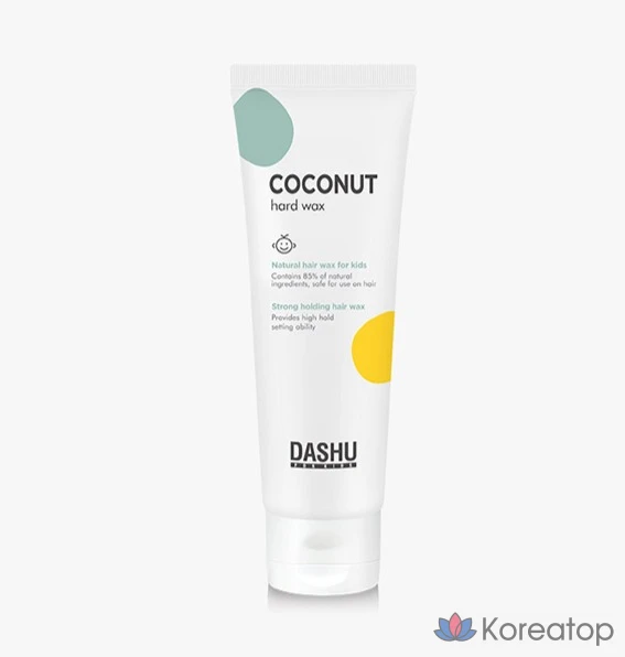 Детский кокосовый твердый воск для волос DASHU, 100 мл, 1 шт.