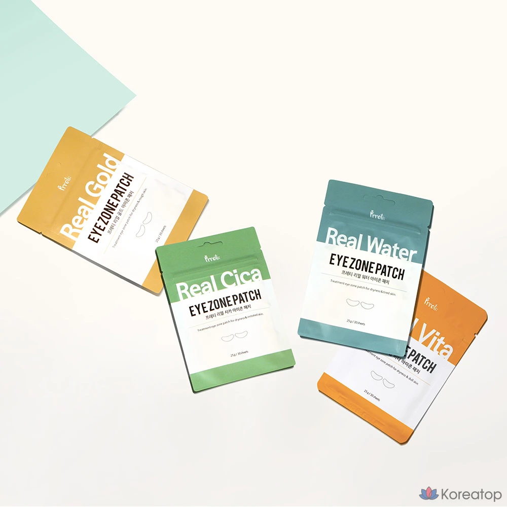 Патчи для глаз Prreti Real Eye Zone Patch золотистого цвета, 30 листов, 1 упаковка, 30 штук.