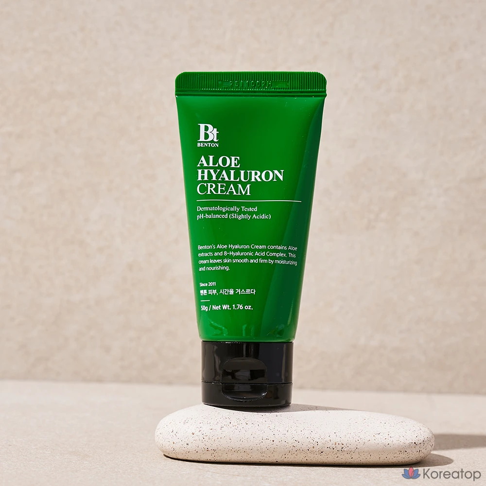 Крем Benton с алоэ и гиалуроновой кислотой, 1 шт., 50 г
