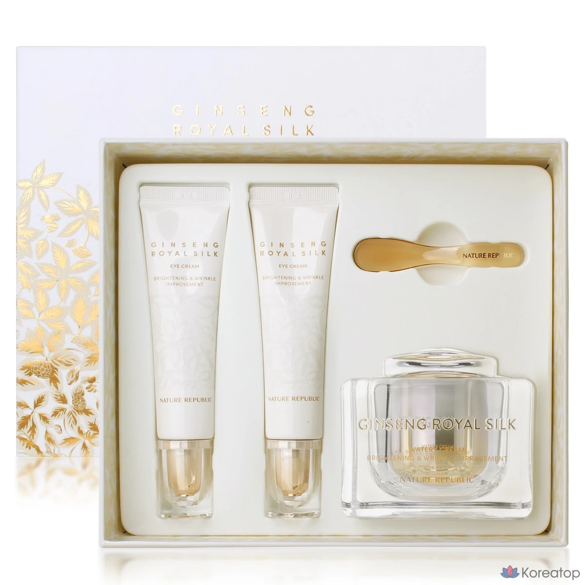 Nature Republic Jinseng Royal Silk Watery Cream с кремом для глаз, 1 шт.