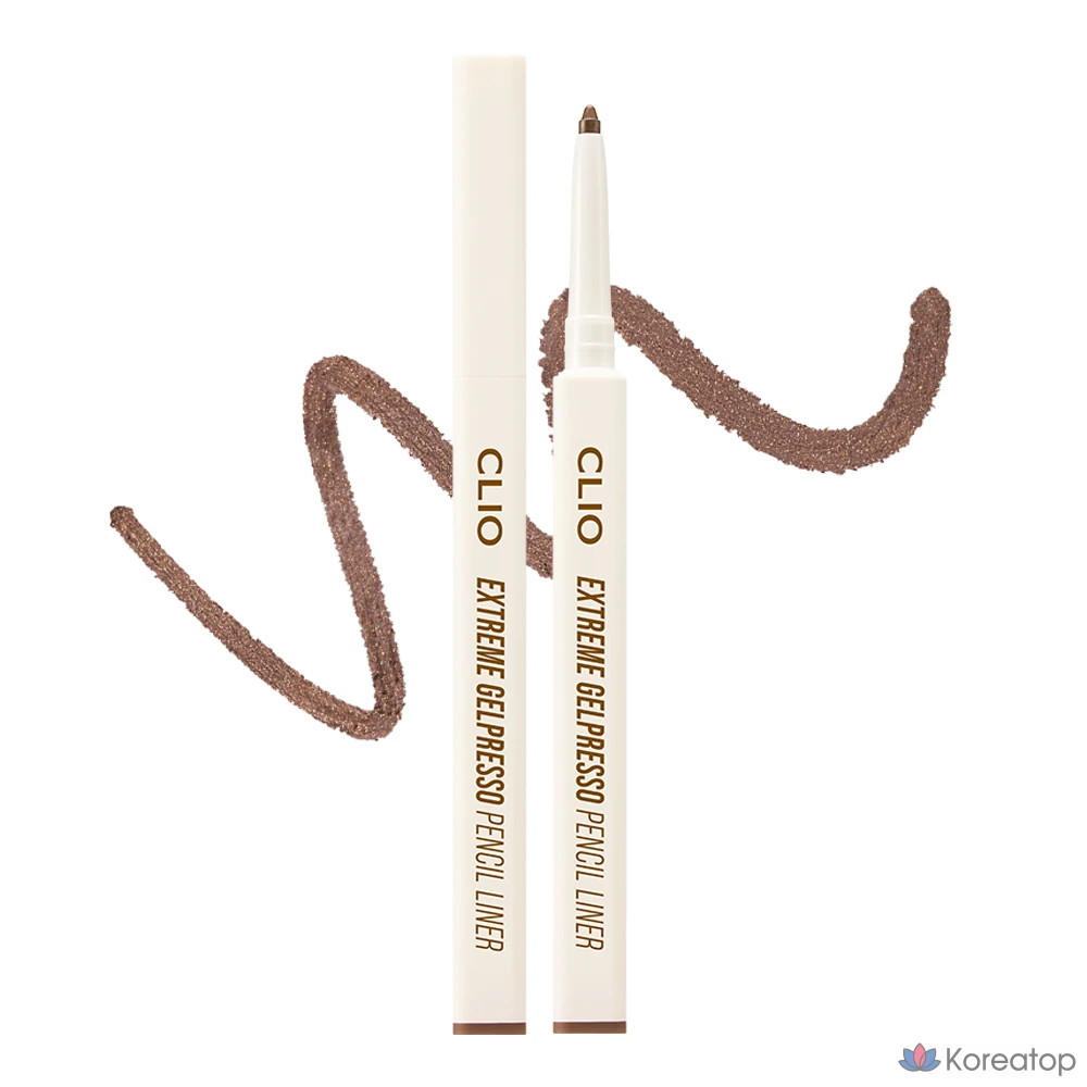 Карандаш-лайнер Clio Extreme Gelpresso, 012 Flash Mocha, 1 шт.