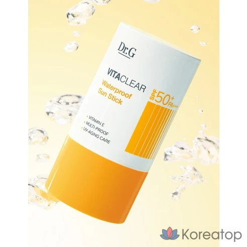 Солнцезащитный стик Dr.G Vita Clear Waterproof SPF50+ PA++++