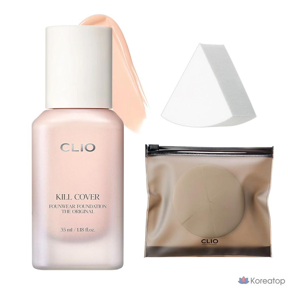 Тональный крем Clio Kill Cover Foundation The Original, 1 шт., 21C