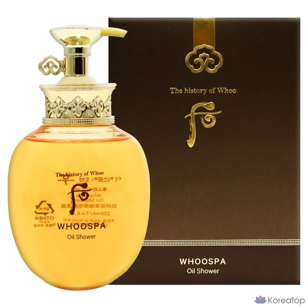 Гель для душа The History of Whoo Hoo Spa Oil Shower Body Cleanser, 220 мл, 1 шт.