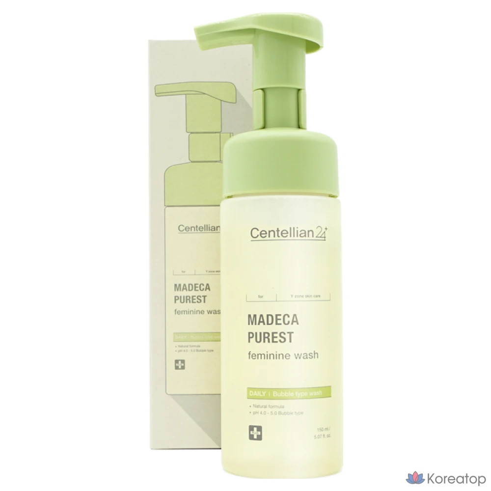 Dongkook Pharmaceutical Centellian 24 Madeca Ultra-Pure Feminine Cleanser Y-Zone Care Cleanser, 150 мл, 1 шт.