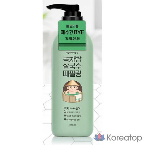 Скраб для тела с экстрактом зеленого чая Elizavecca Greentea Salt Body Scrub, 600 г