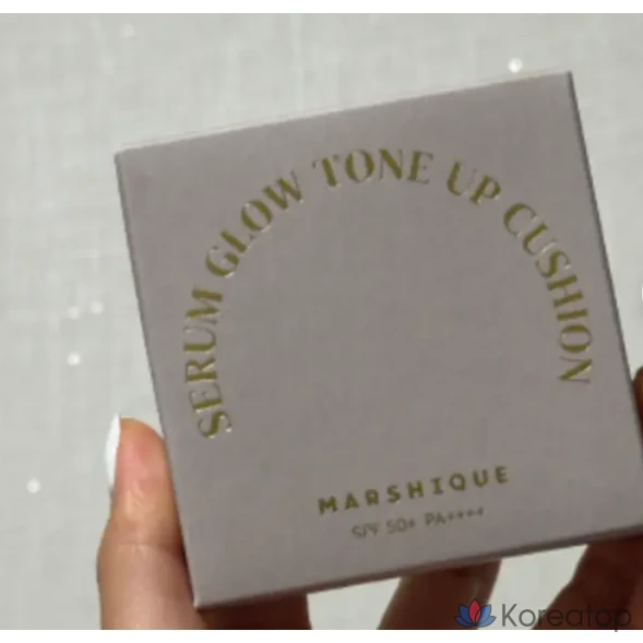 Солнцезащитный кушон Marshique Fade-Free Serum Sun Cushion SPF50+ PA++++, 12 г, 1 шт.