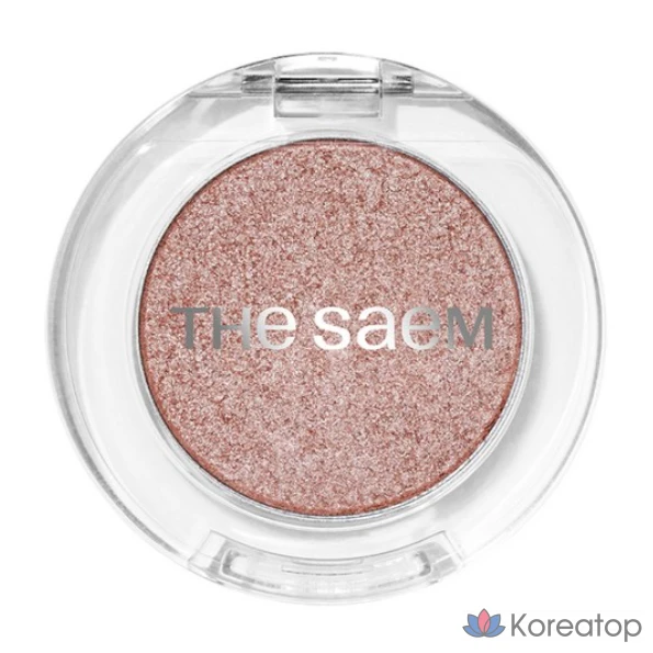 Тени для век The Saem Saemmul Single Glitter Eyeshadow, оттенок BE01 Sugar, 1 шт.