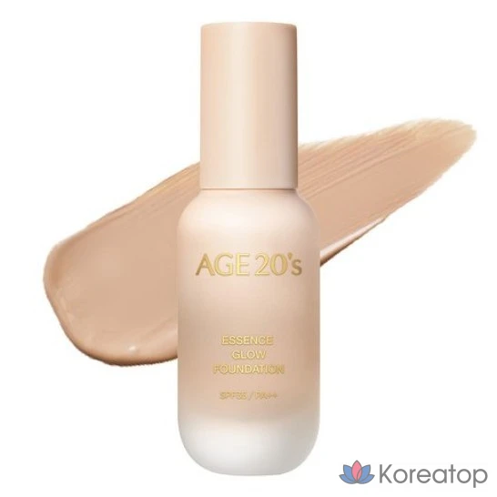 Тональный крем Essence Glow Foundation, 30 мл, оттенок 23 Medium Beige, 1 шт.