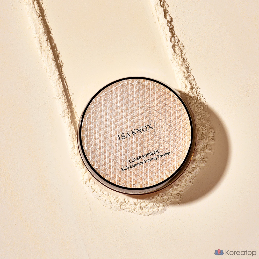 Пудра для фиксации макияжа Isa Knox Cover Supreme Rich Essence Setting Powder, 30 г, № 21, светло-бежевый, 1 шт.