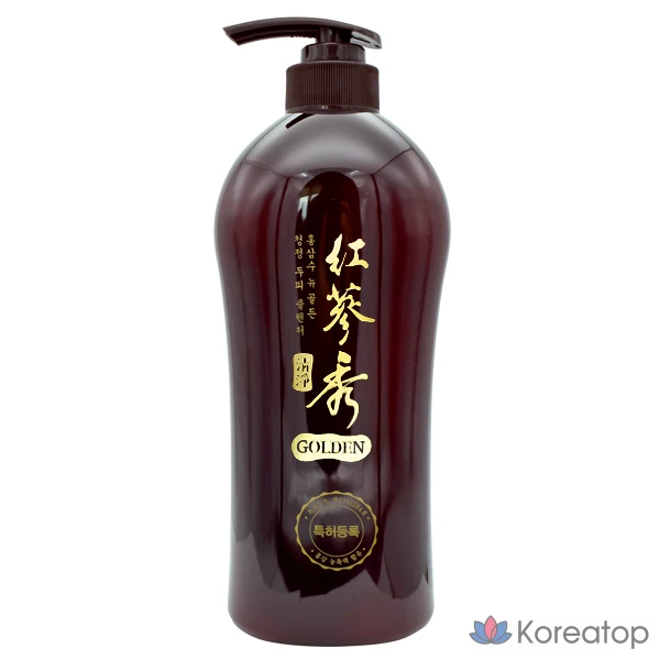 Шампунь Somang с красным женьшенем New Gold для очищения кожи головы, 730 мл, 1 шт.