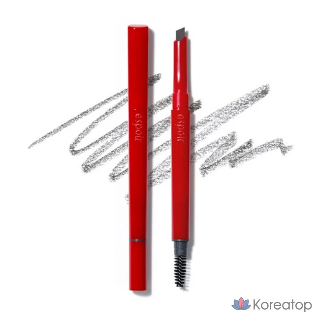 Автоматический карандаш для бровей Espoir The Brow Easy Shaping Auto Pencil, холодный серый, 0,2 г, 1 шт.