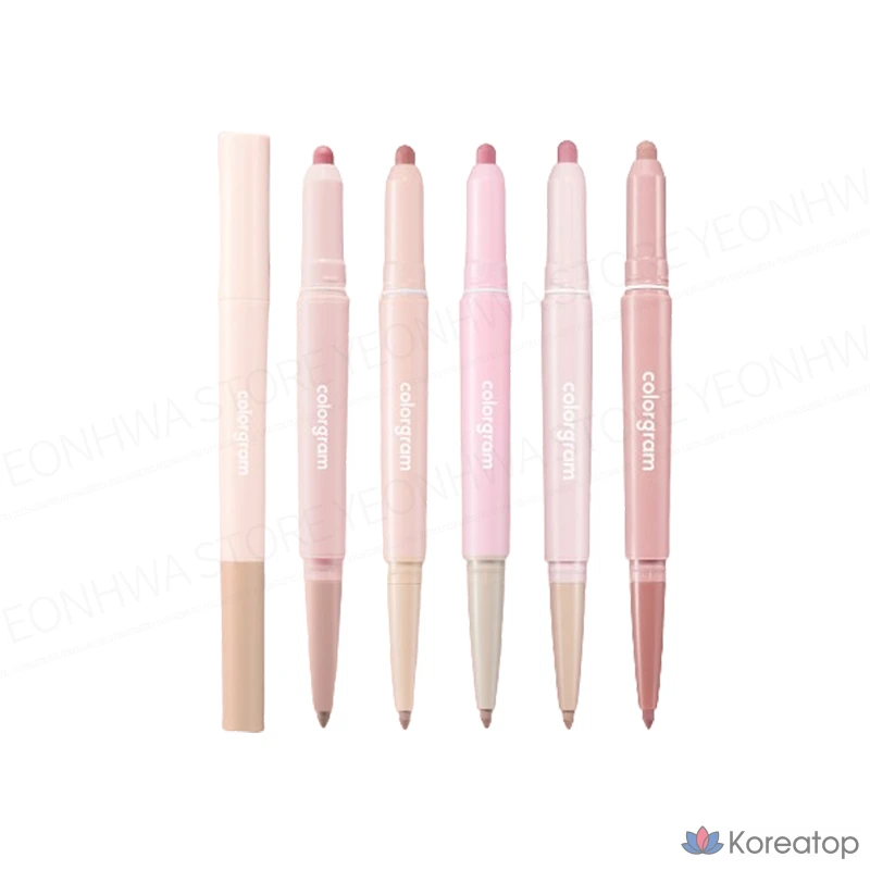 Бальзам для губ Colorgram All-in-One Over Lip Maker, оттенок 03 Nude Peach, 0.7 г, 1 шт.