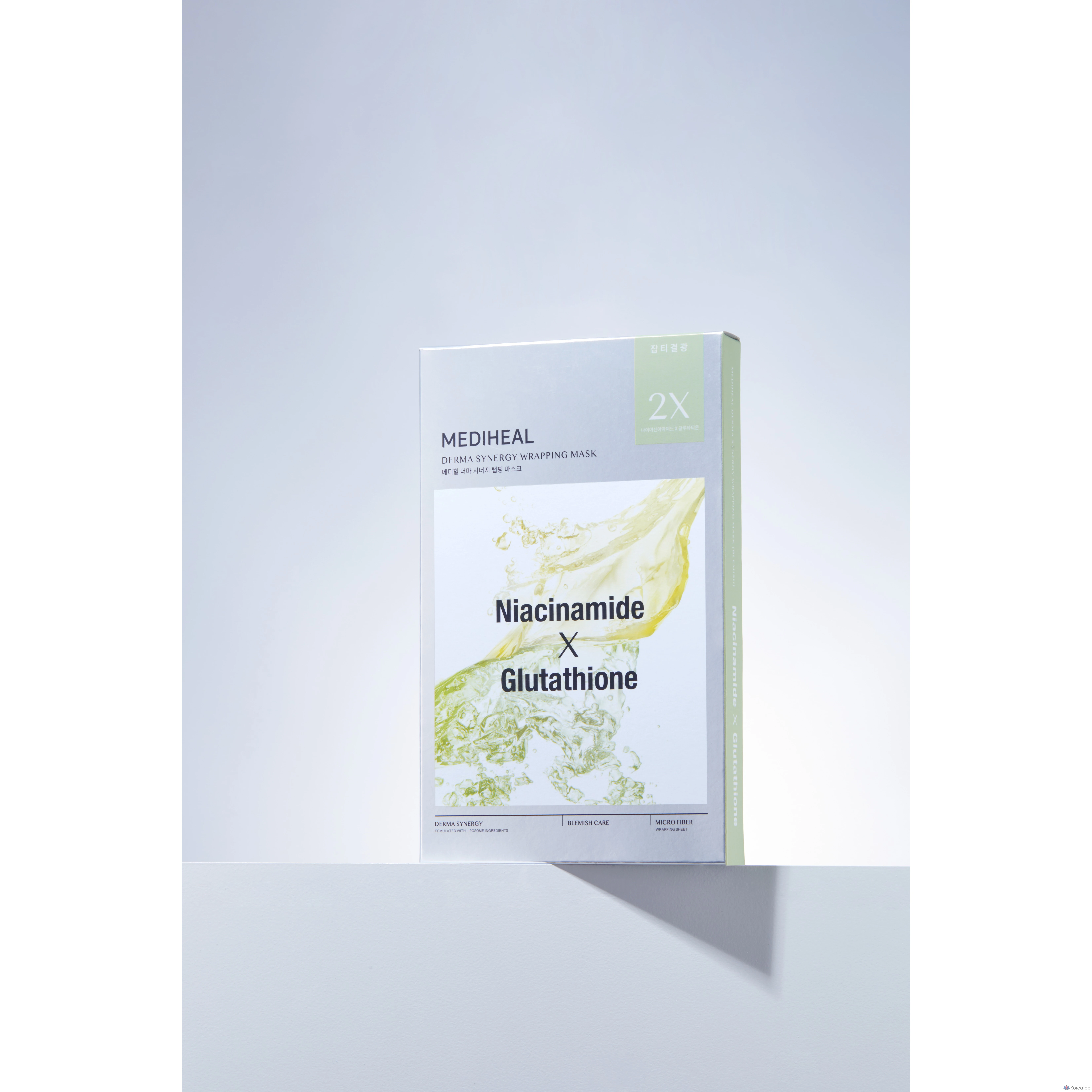 Обертывающая маска Mediheal Derma Synergy для борьбы с несовершенствами кожи и придания сияния, 10 штук, 3 упаковки, фото 2