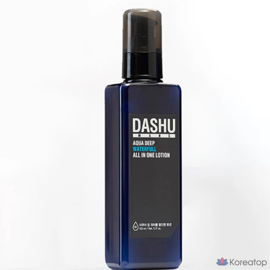 Лосьон для мужчин Dashu Aqua Deep Waterful All-in-One, 153 мл, 1 шт., фото 2