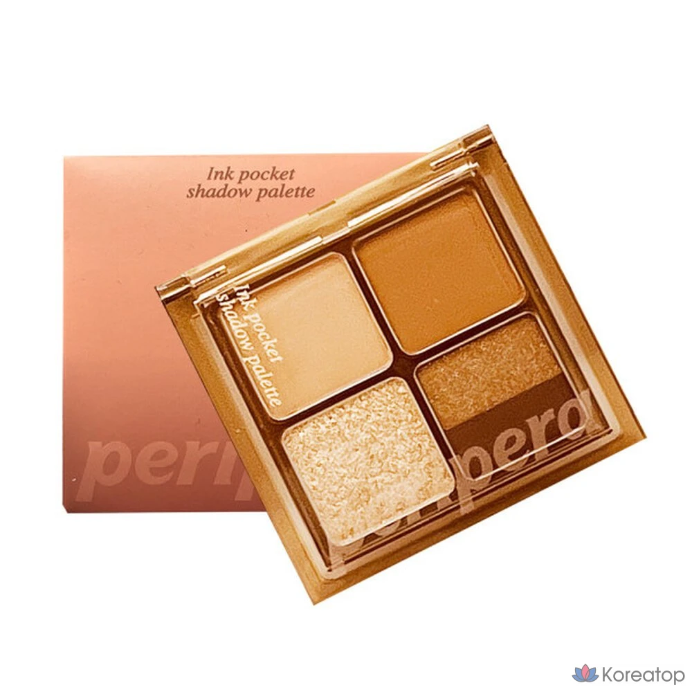 Палитра теней для век Peripera Ink Pocket Shadow Palette, оттенок 03 Autumn Leaves Falling, 1 шт.