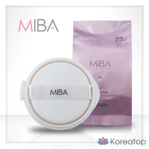 Тональный крем MIBA Foundation Double Cushion № 23 (сменный блок), 1 шт.
