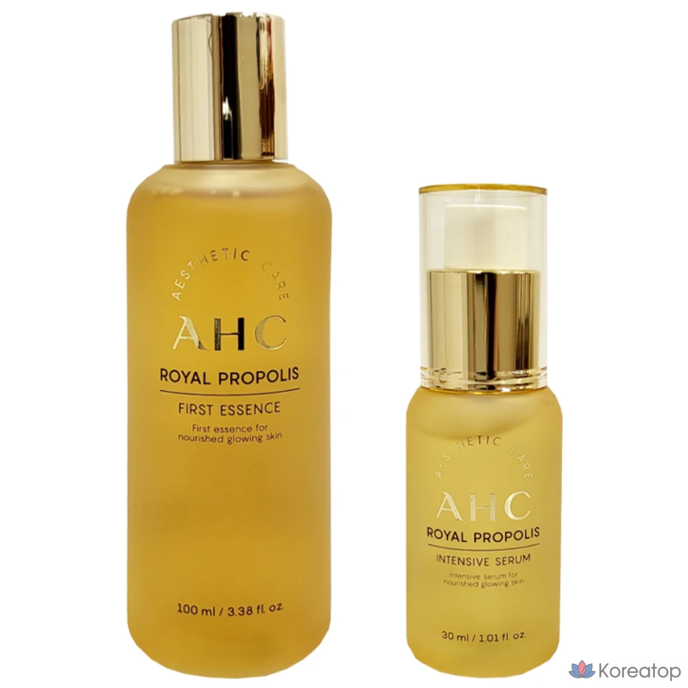 Эссенция с королевским прополисом AHC 100 мл + сыворотка с королевским прополисом 30 мл, 1 комплект