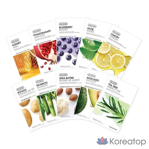 Тканевая маска для лица The Face Shop с гранатом, 20 г, 1 упаковка, 1 шт., фото 2