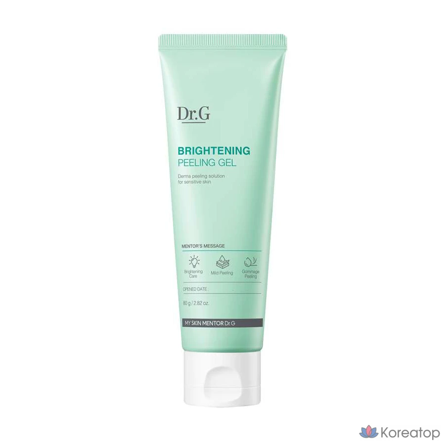 Осветляющий пилинг-гель Dr.G, 80 г, 1 упаковка