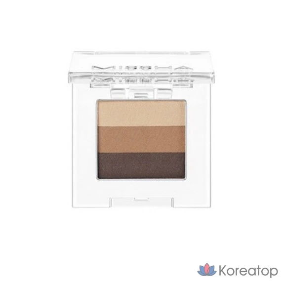 Тени для век Missha Triple Shadow 2 г, № 7 Sand Wave, 1 шт.