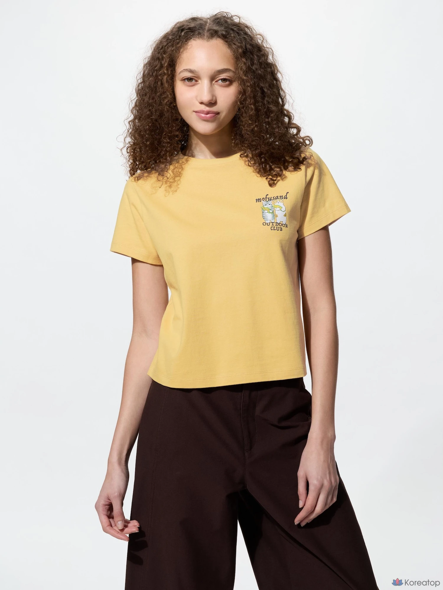 Футболка Uniqlo mofusand UT Graphic T-Shirt, размер Free