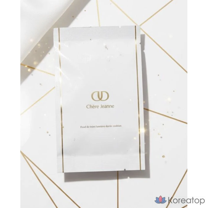Кушон Chere Jeann Fondant Lumiere Dore Cushion Refill, оттенок Light 19, 1 шт.