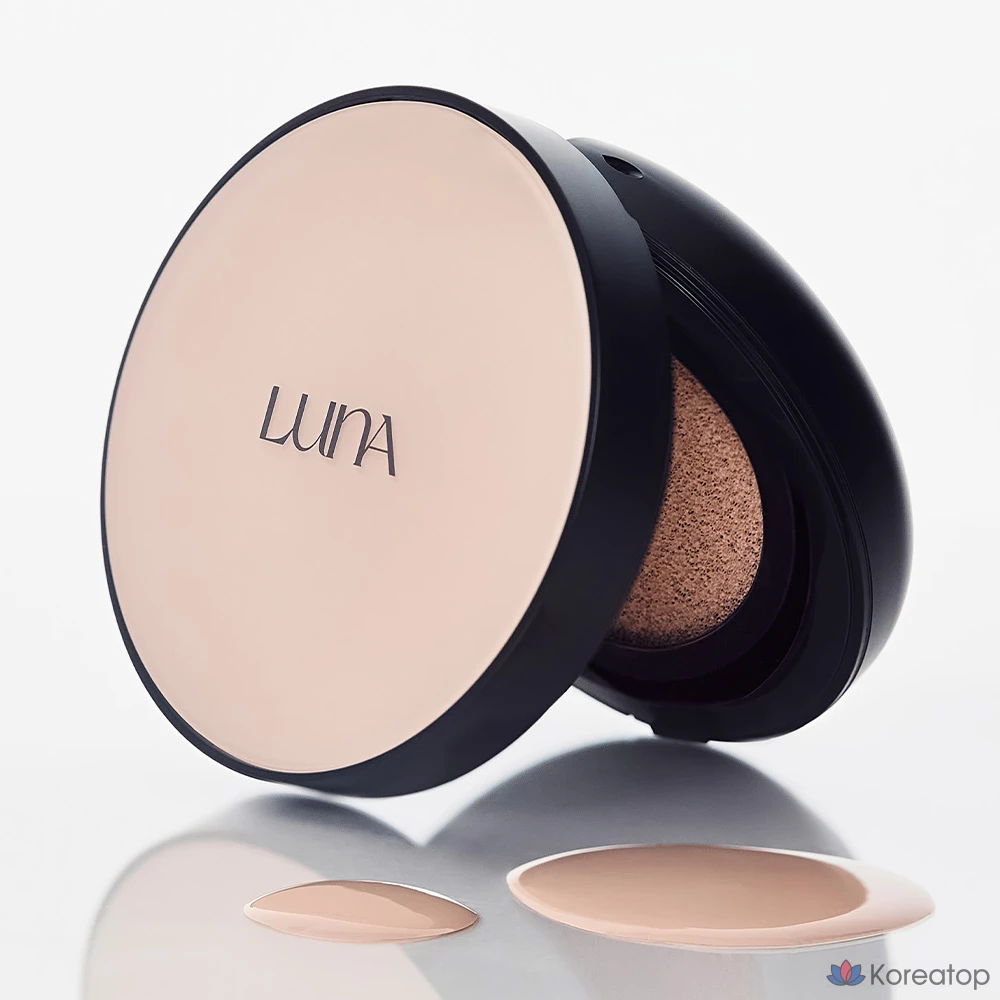 Консилер-кушон Luna, основной продукт 13,5 г + сменный блок, № 21, теплый бежевый, 1 шт.