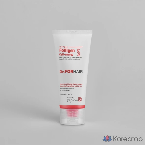 Шампунь Dr. For Hair Foligen, 100 мл, 1 флакон.