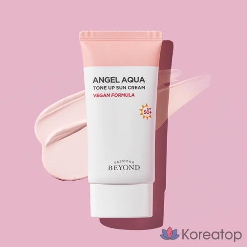 Солнцезащитный крем Beyond Angel Aqua Tone-Up SPF50+ PA++++